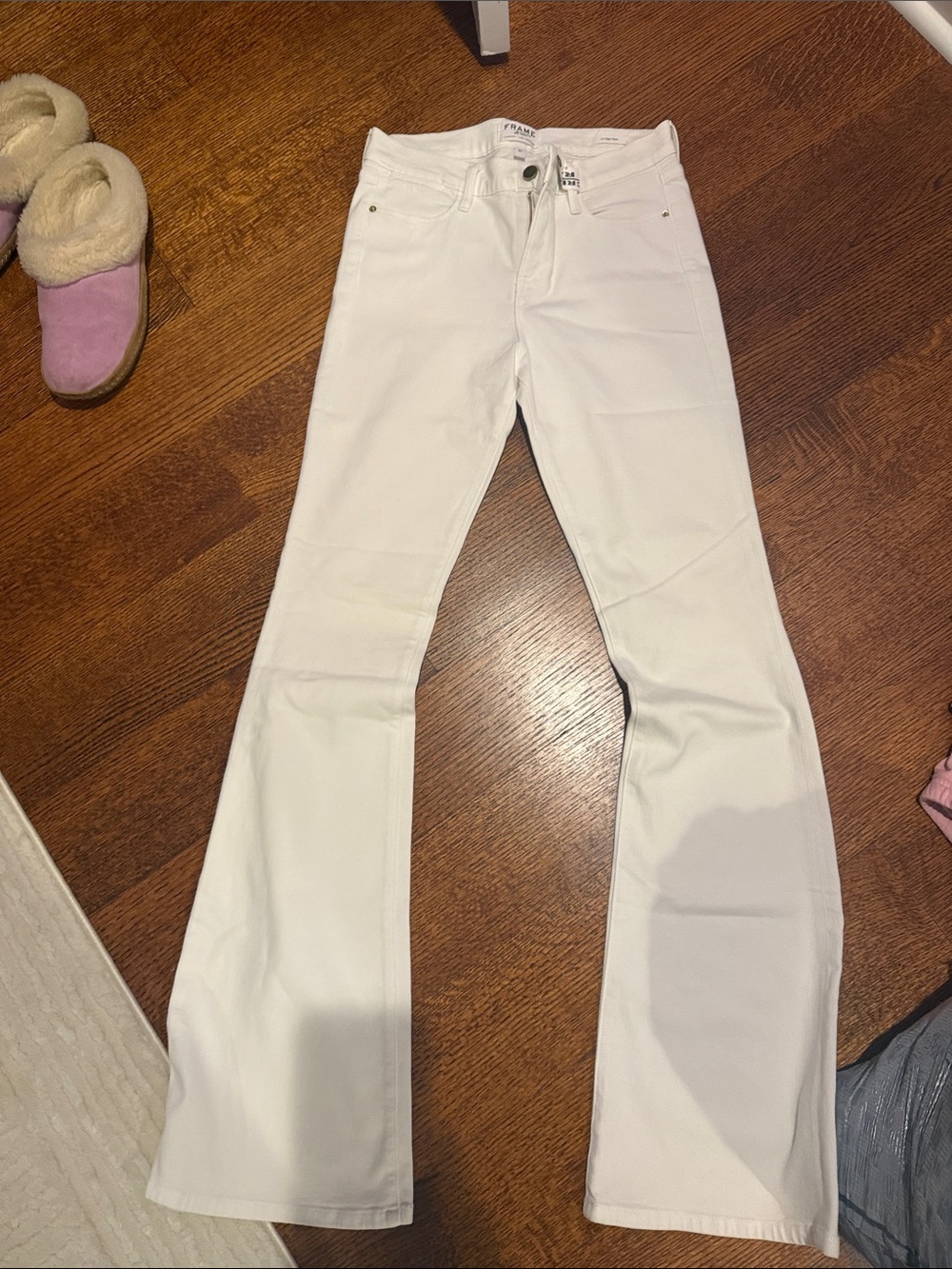 Le high frame denim